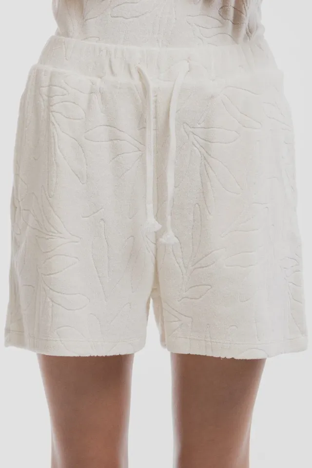 Teddy Smith Cass S-Cass short donna spugna jacquard