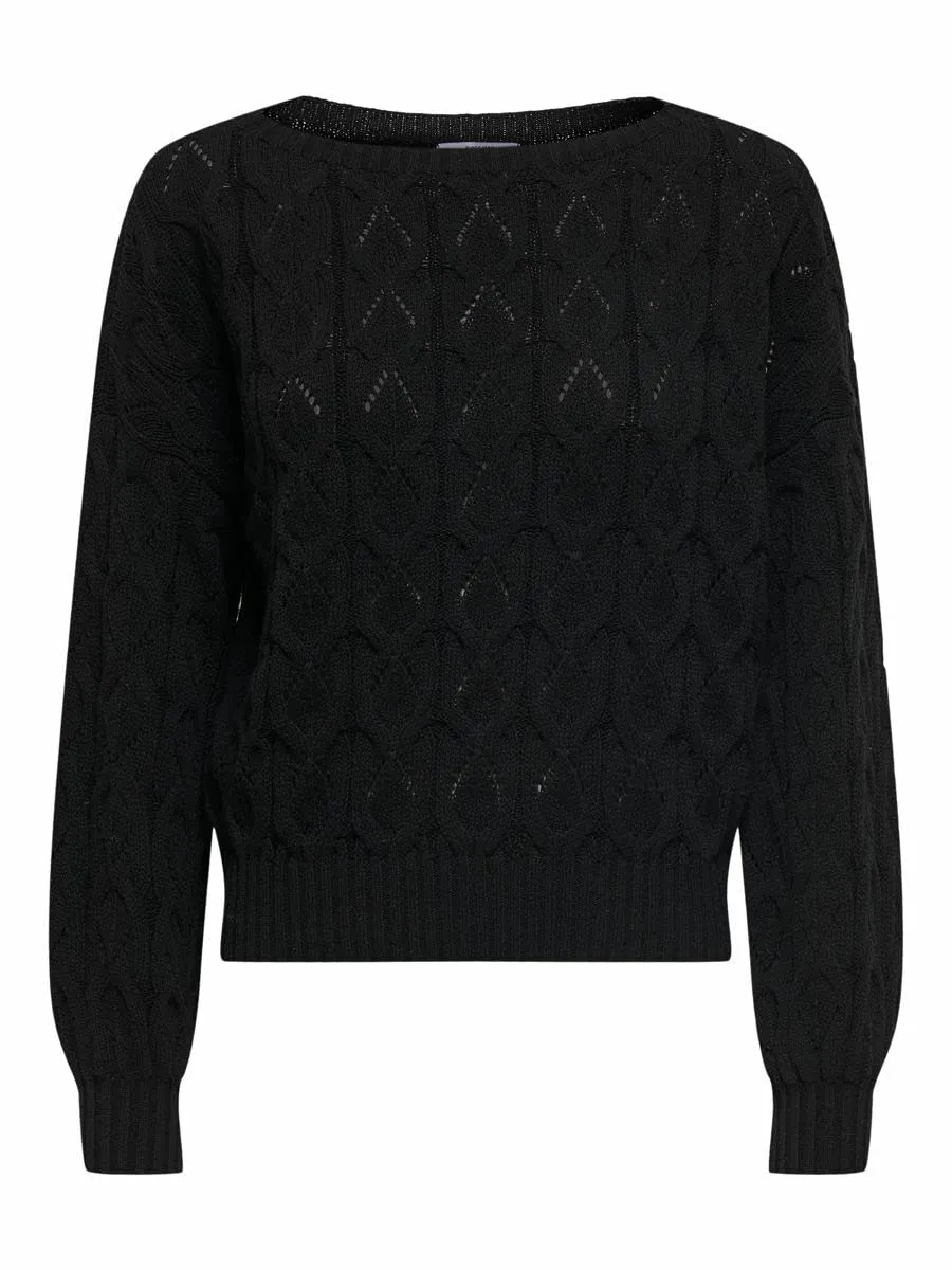 Only Onlbrynn pullover donna in maglia maniche lunghe