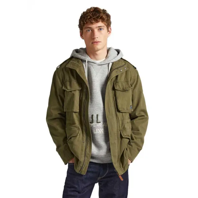 Pepe Jeans Vester giacca uomo S twill cotone