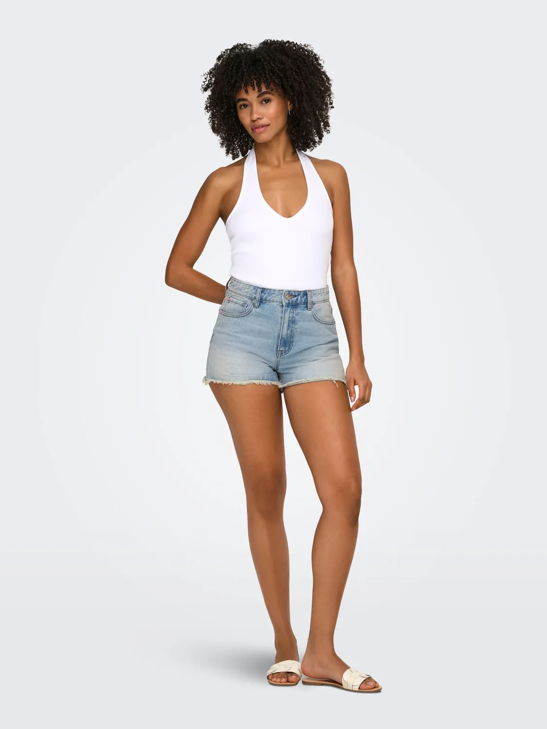 ONLY ONLZUMA shorts vita media regular fit XS