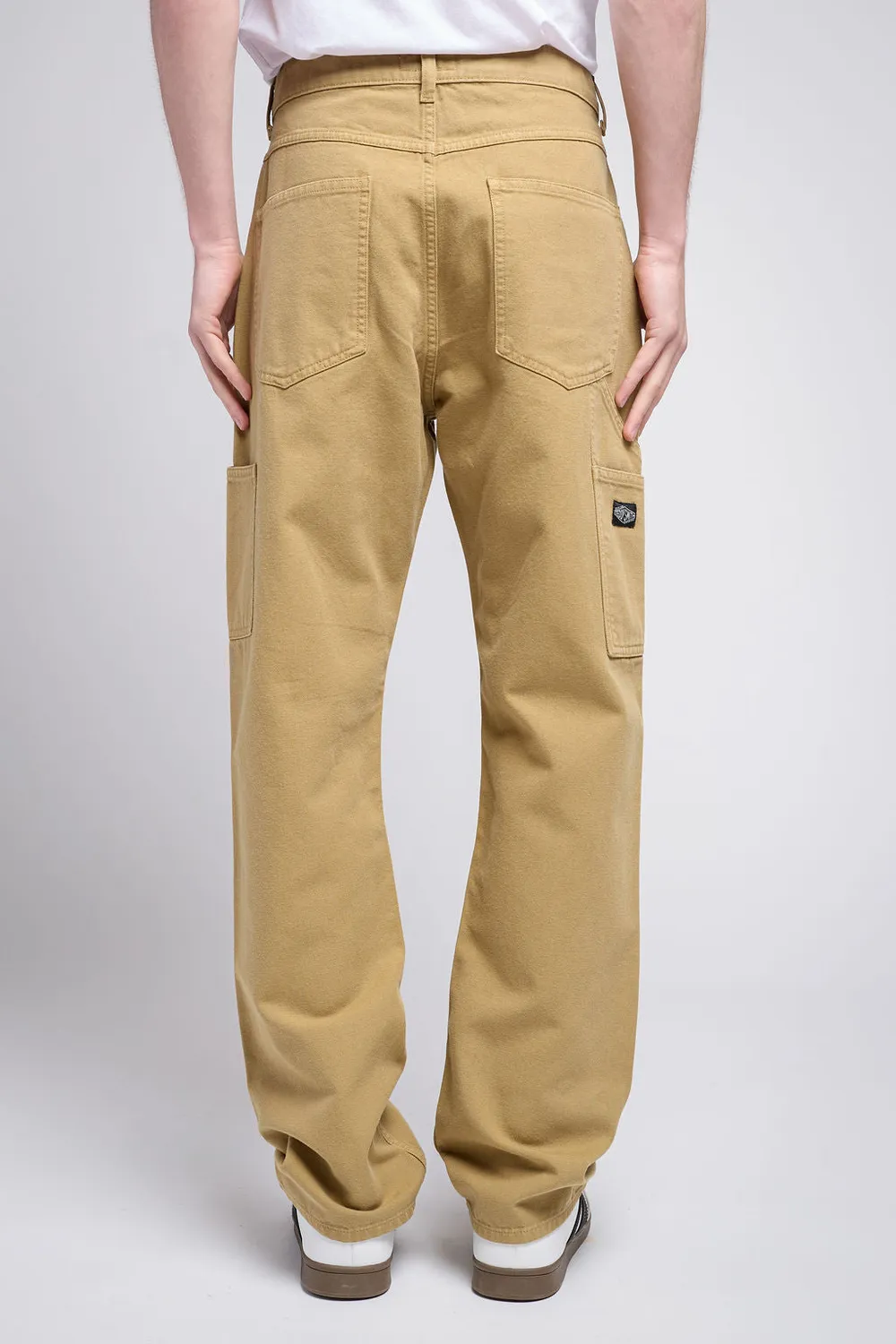 Teddy Smith Carpenter Canva pantalone beige canvas