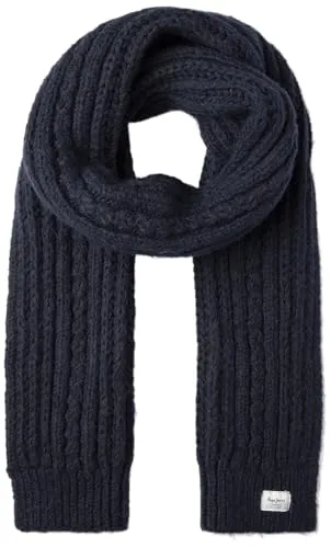 Pepe Jeans Skyler B sciarpa ragazzo L blu navy morbida