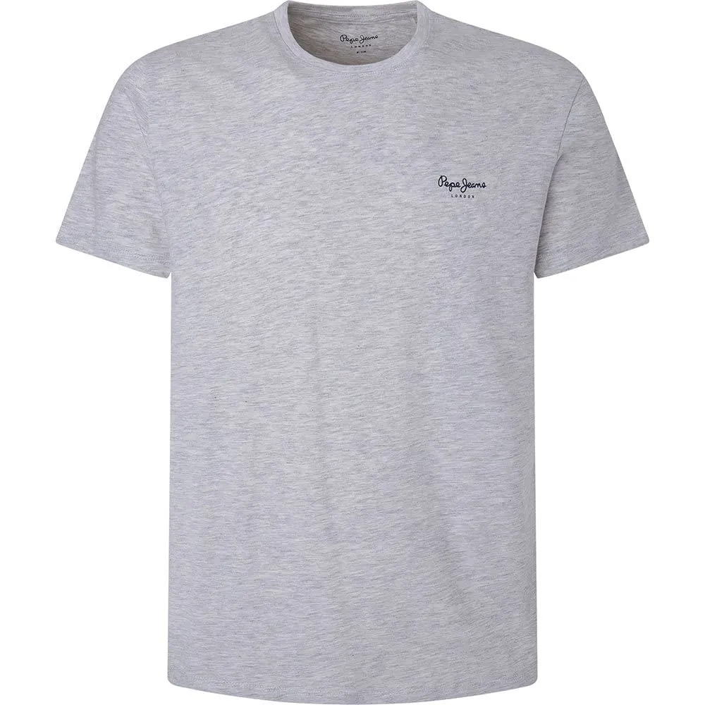 Pepe Jeans Jack T-shirt Uomo Nero Cotone Classico