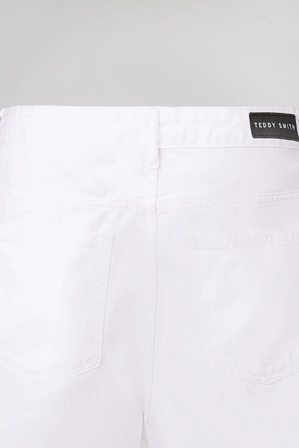 Teddy Smith S-Lucy short bianco denim