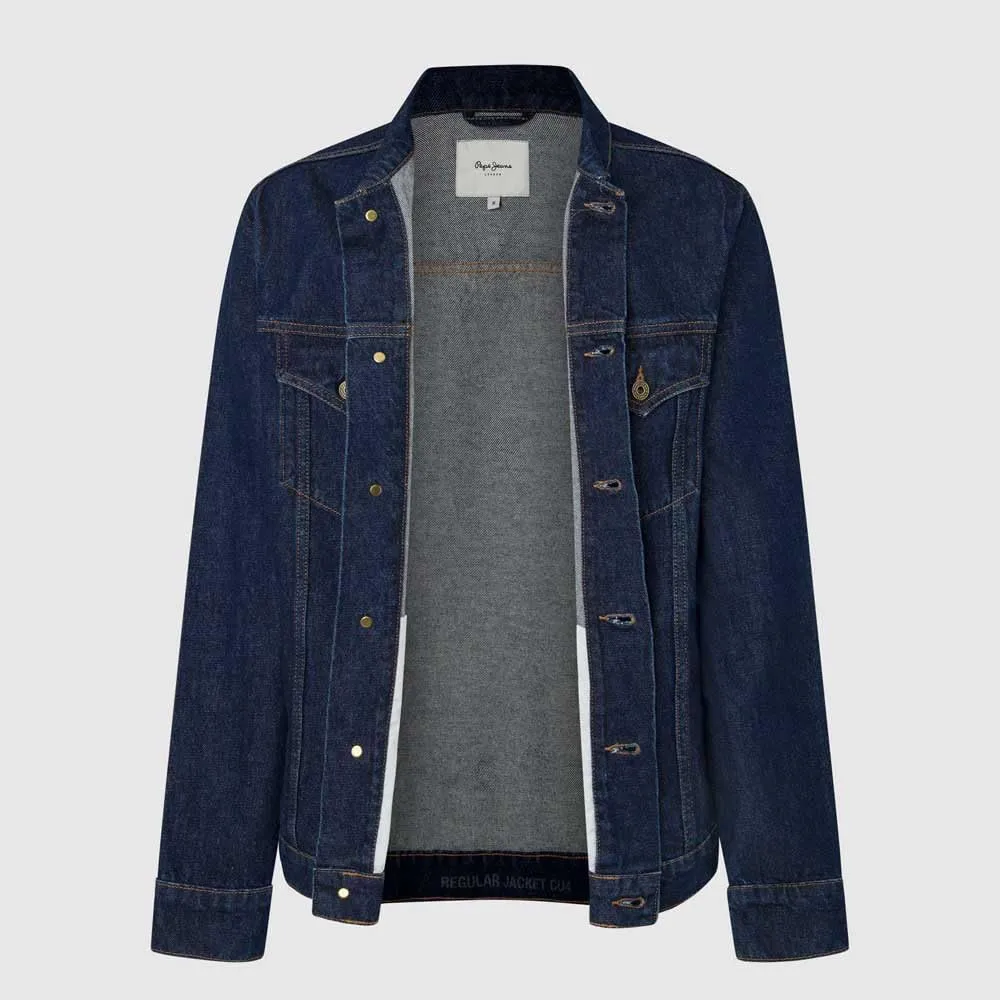 Pepe Jeans Regular Jacket PM402715 giacca jeans uomo blu CU4 relaxed