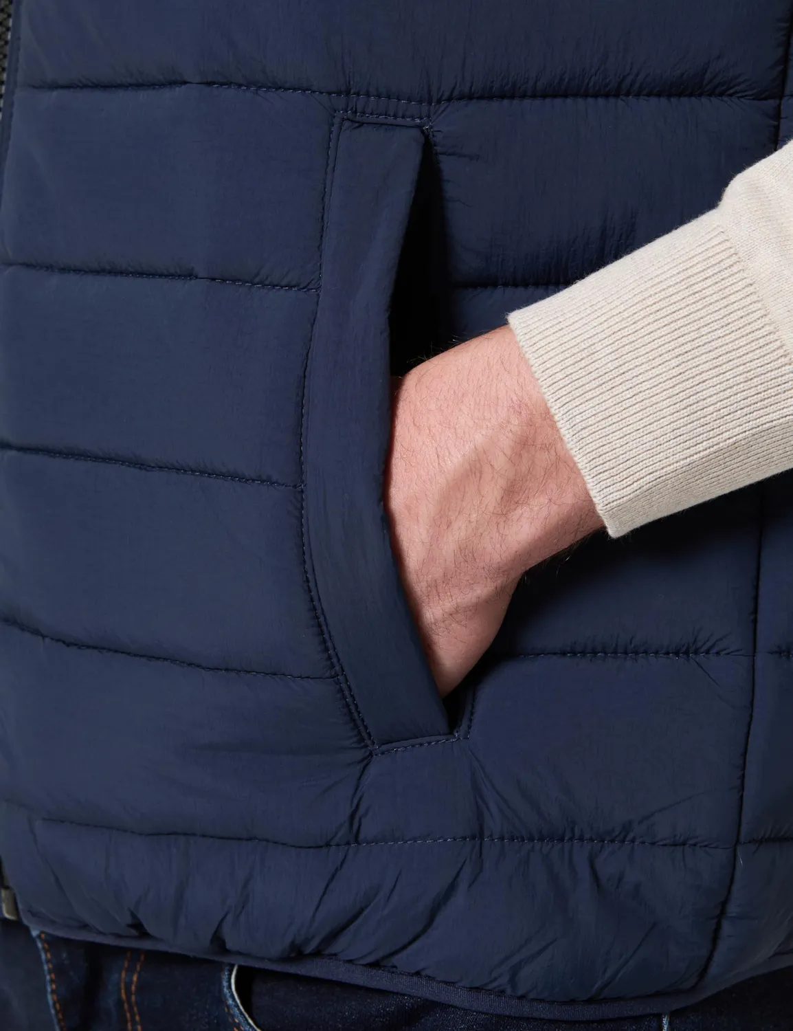 Pepe Jeans Light Puffer gilet uomo L leggero nero