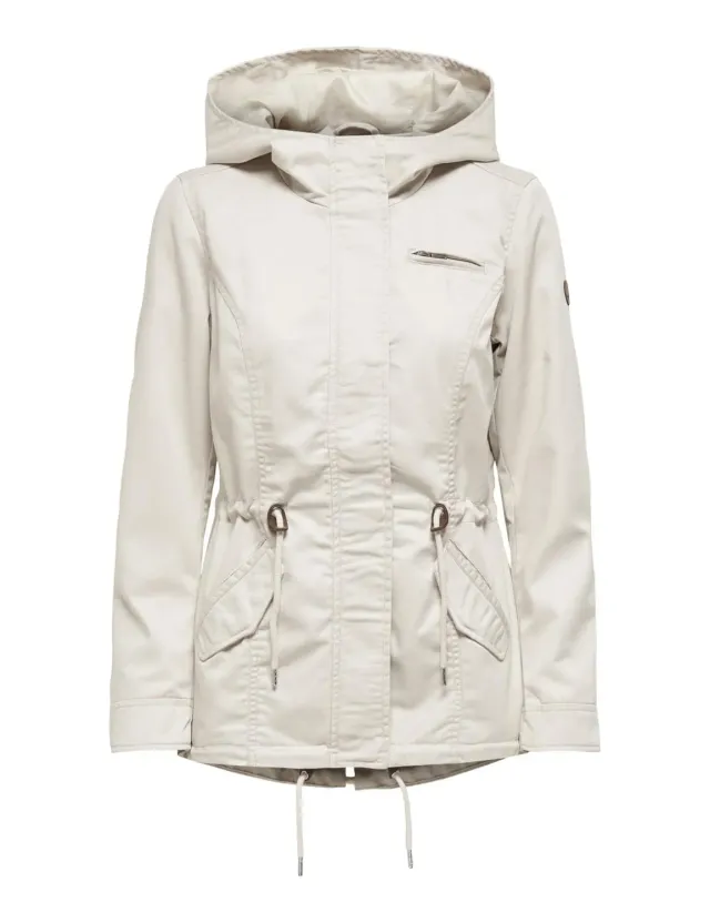 ONLY Onllorca Canvas Parka donna Moonbeam canvas