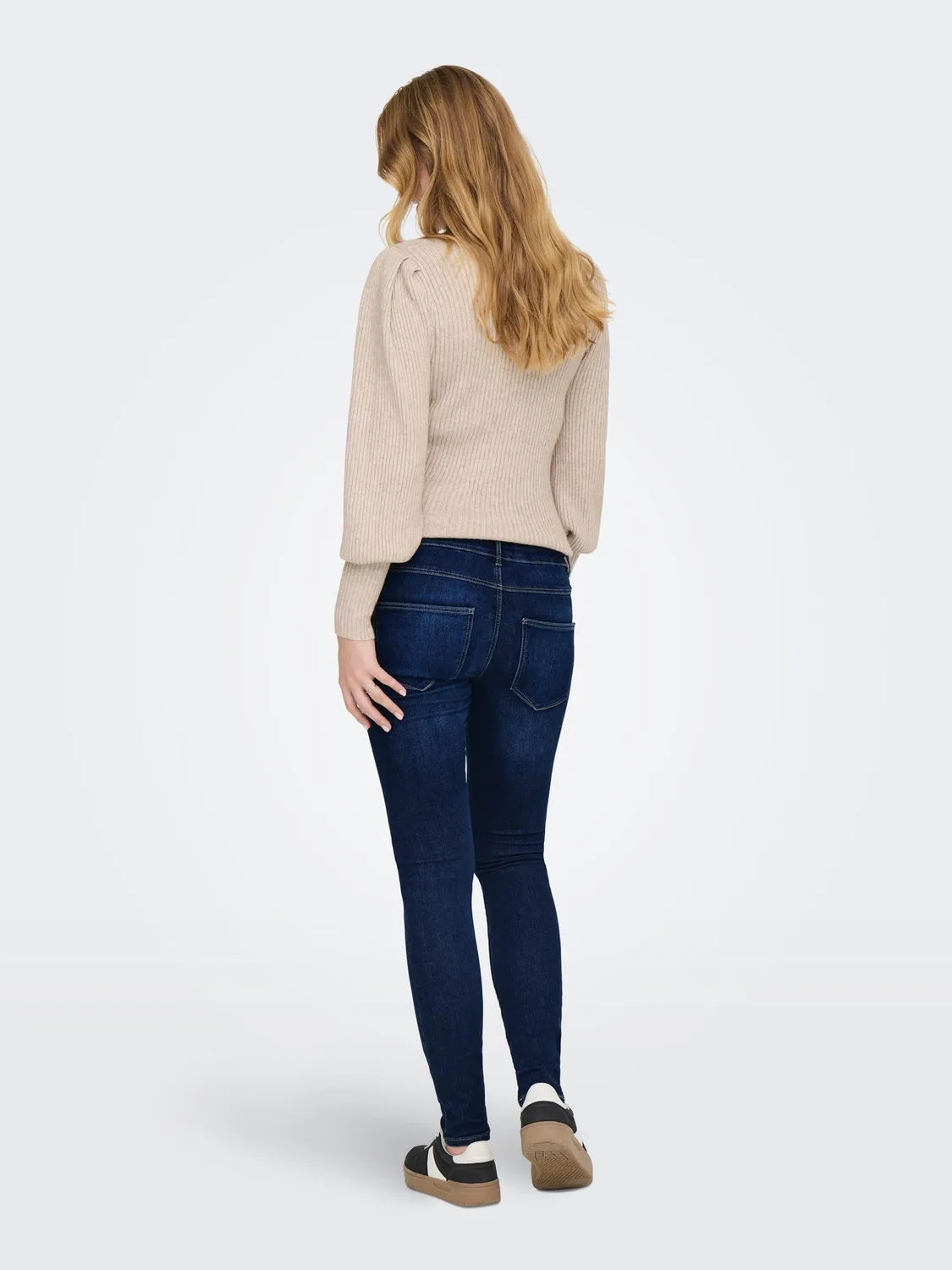 ONLY Maternity Olmrose jeans skinny premaman vita alta