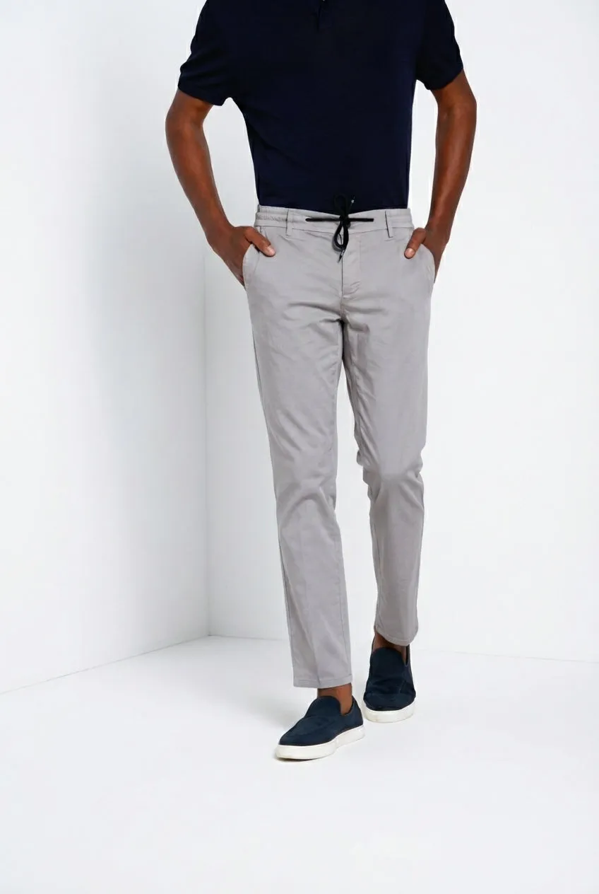 Mason's Milano Jogger Travel chino uomo grigio extra slim
