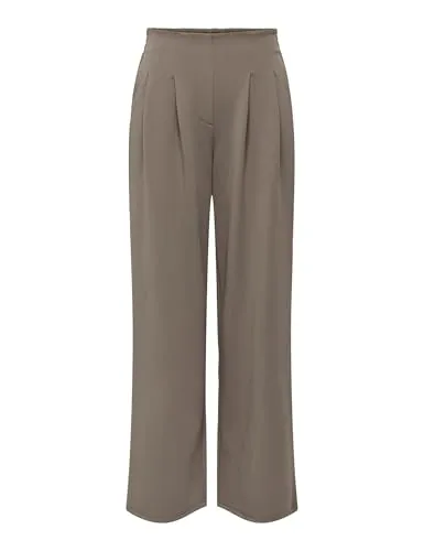 ONLY ONLCECILIA Life Wide pantalone jersey nero