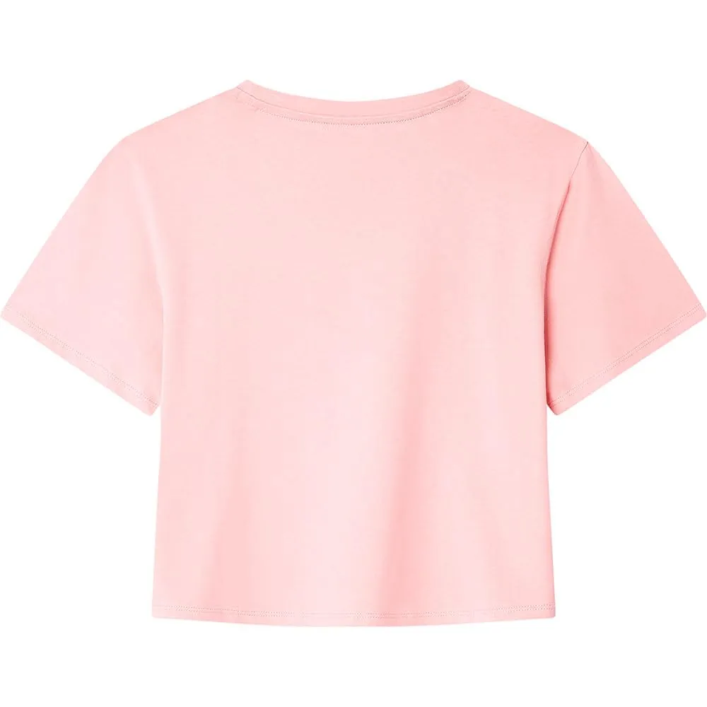 Pepe Jeans Giana t-shirt bambina rosa in cotone