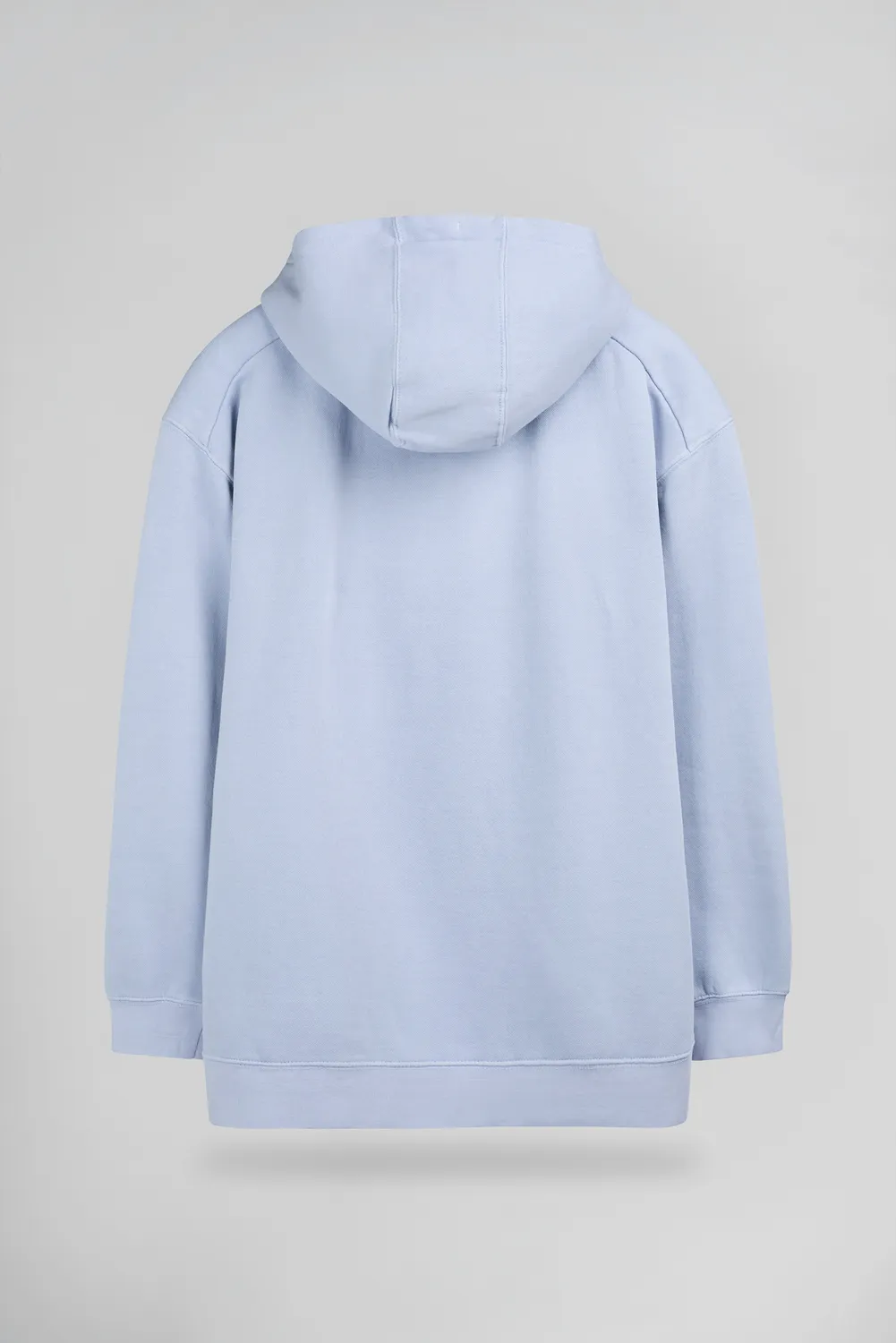Teddy Smith S-Nateo felpa uomo azzurro pastel cappuccio