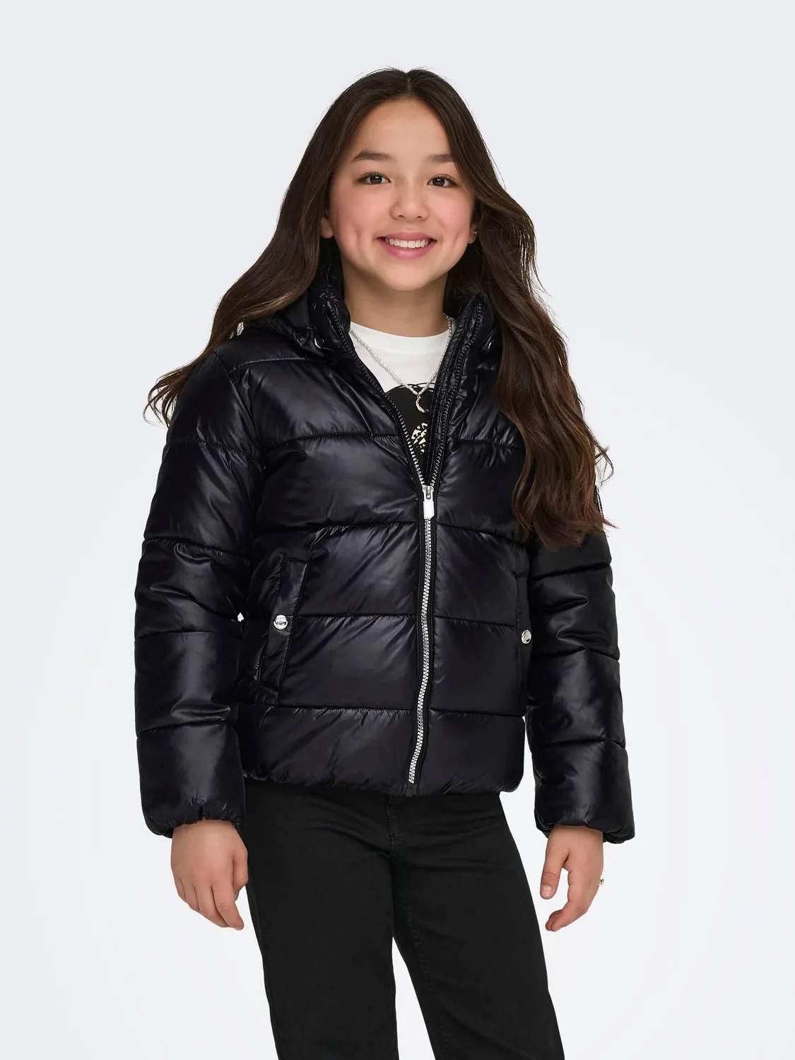 Only Kognewemmy giacca bambina 152 trapuntata nera