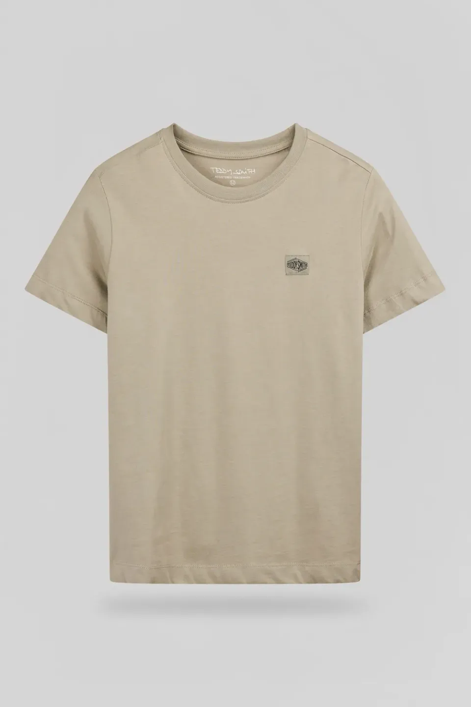 Teddy Smith T-Lionel t-shirt bambino bleach kaki