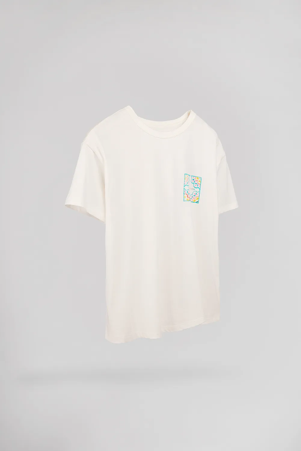 Teddy Smith T-Mosaique MC t-shirt oversize bianca donna