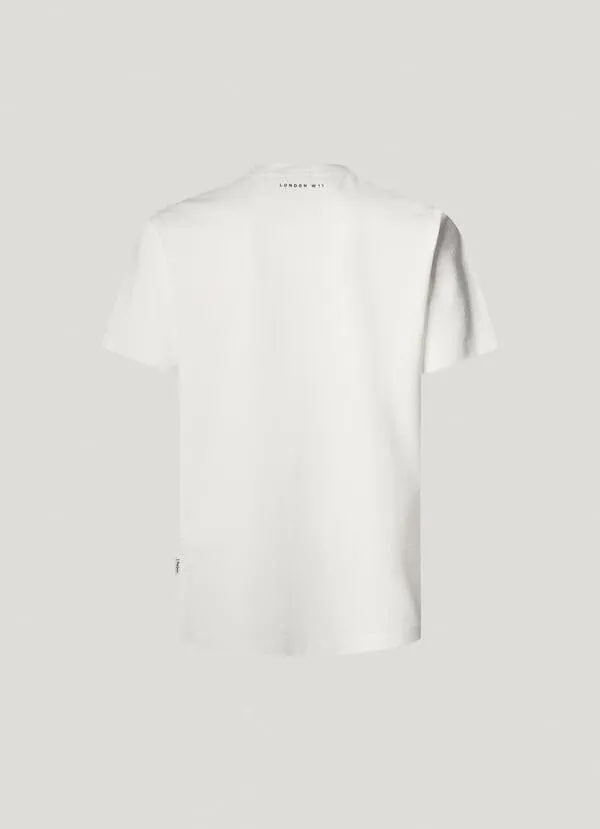 Pepe Jeans Dale Tee t-shirt uomo taglia L bianca