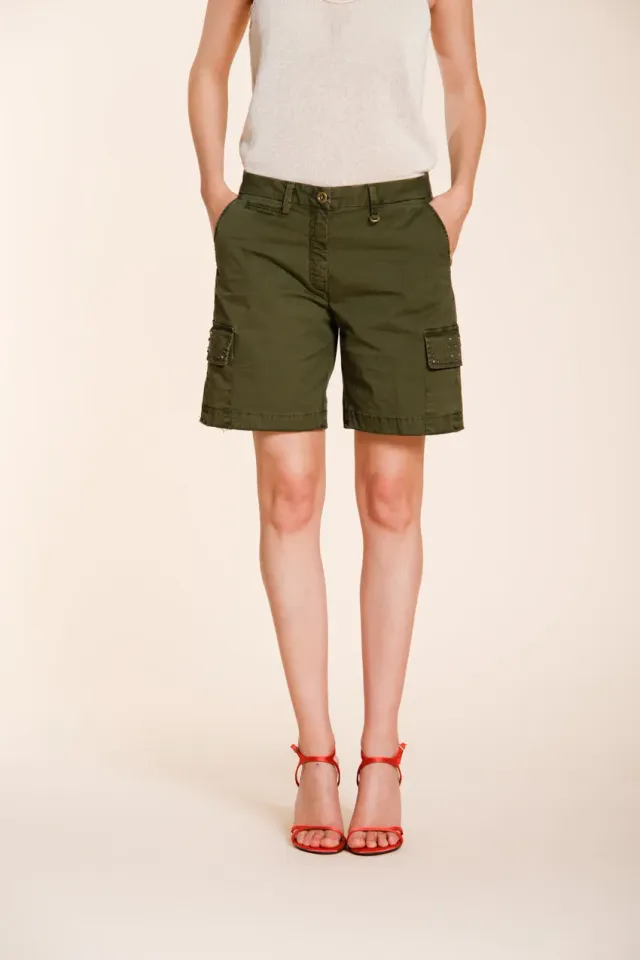 Mason's Chile bermuda cargo donna verde bosco