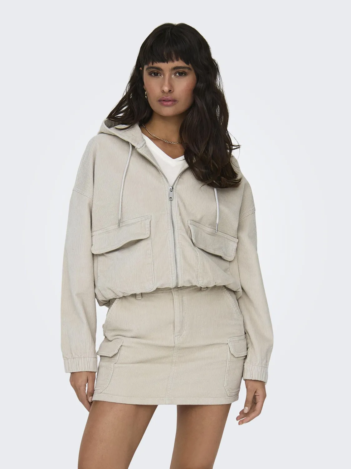 ONLY Onlkenzie Giacca Velluto a Coste Donna