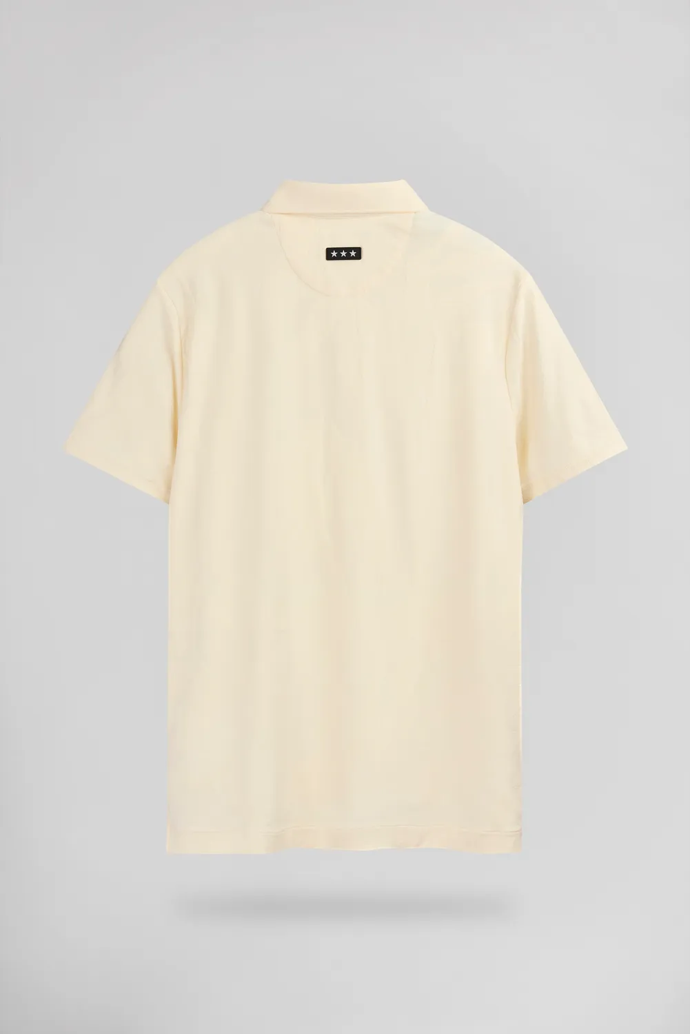 Teddy Smith P-Graham polo uomo crema jacquard floreale
