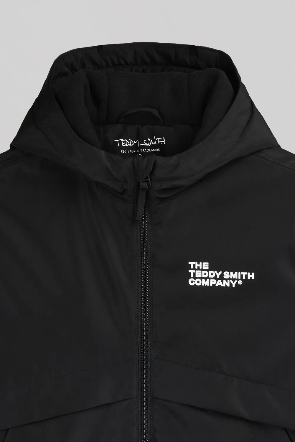 Teddy Smith P-Hanz JR parka ragazzo nero imbottito