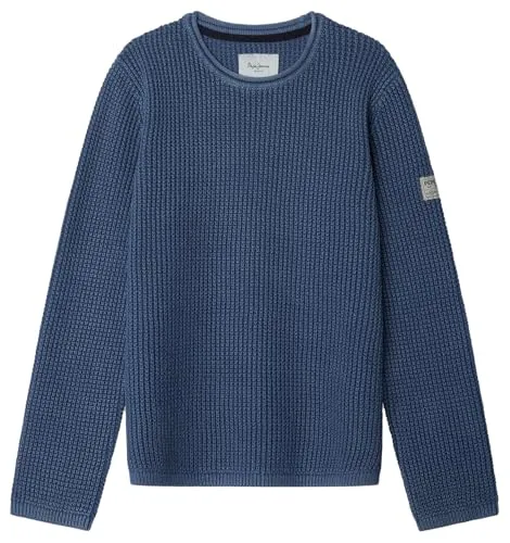 Pepe Jeans Talton maglione bambino 8 anni blu