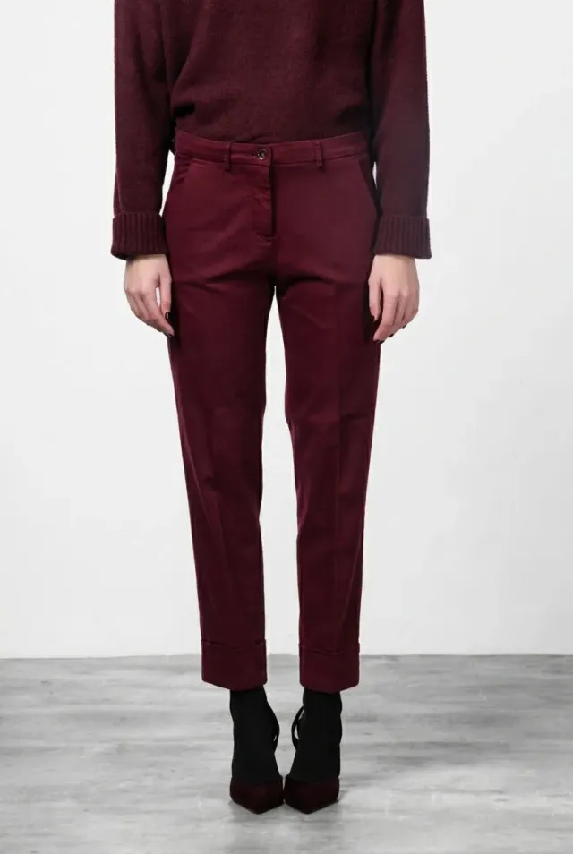 Mason's New York Carrot chino donna raso mosto cotone