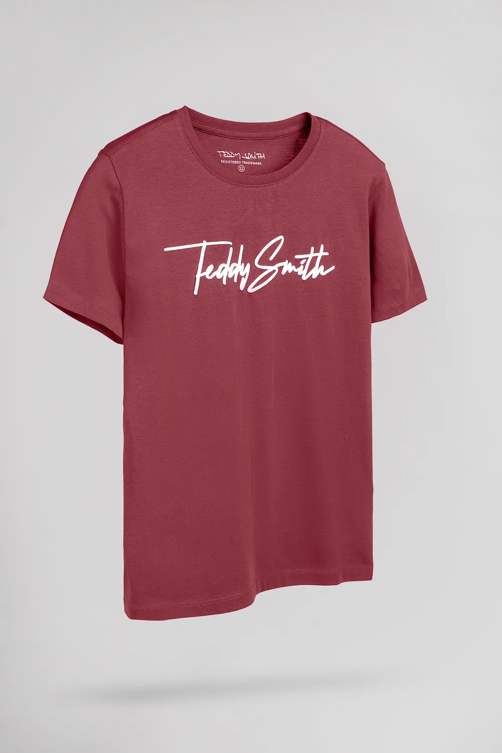 Teddy Smith T-Evan JR t-shirt lampone ragazzo