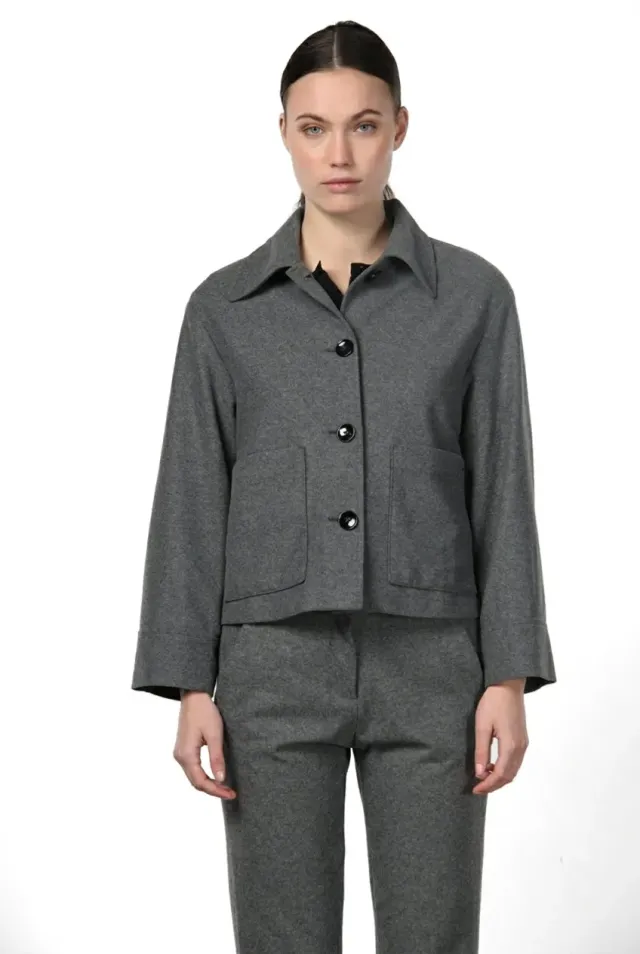 Mason's Rosie Cappotto Donna Grigio Scuro Invernale