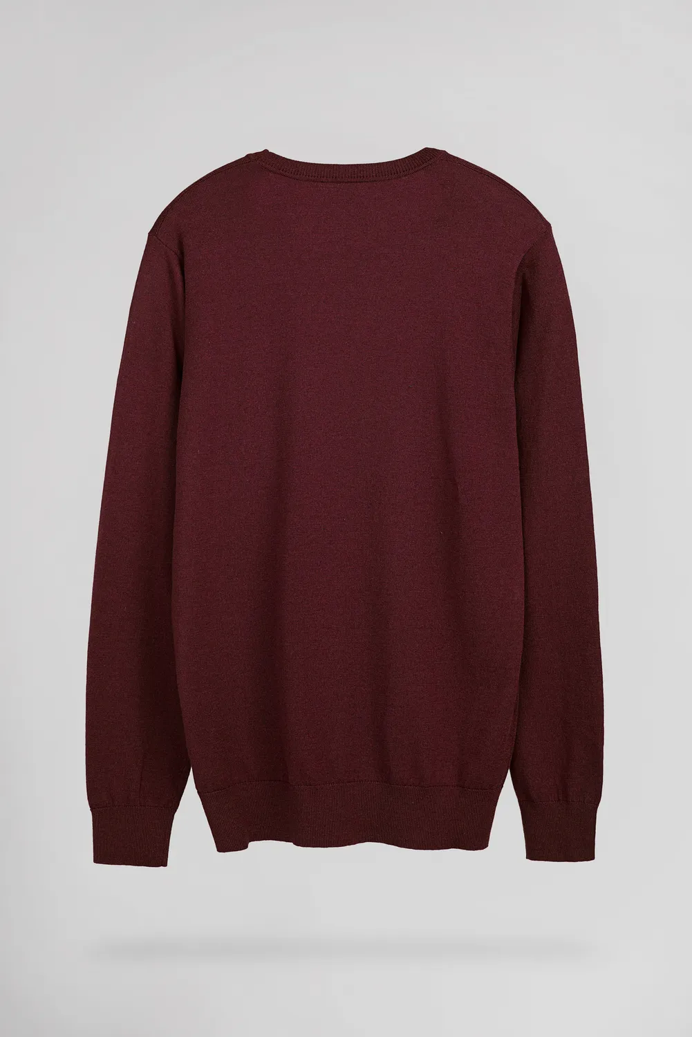 Teddy Smith Martino maglione uomo bordeaux slim