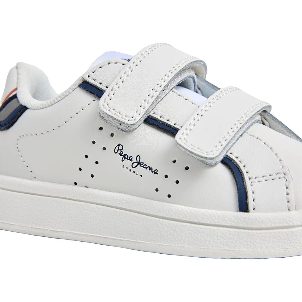 Pepe Jeans Player Young BK sneaker bimbo 25 EU pelle