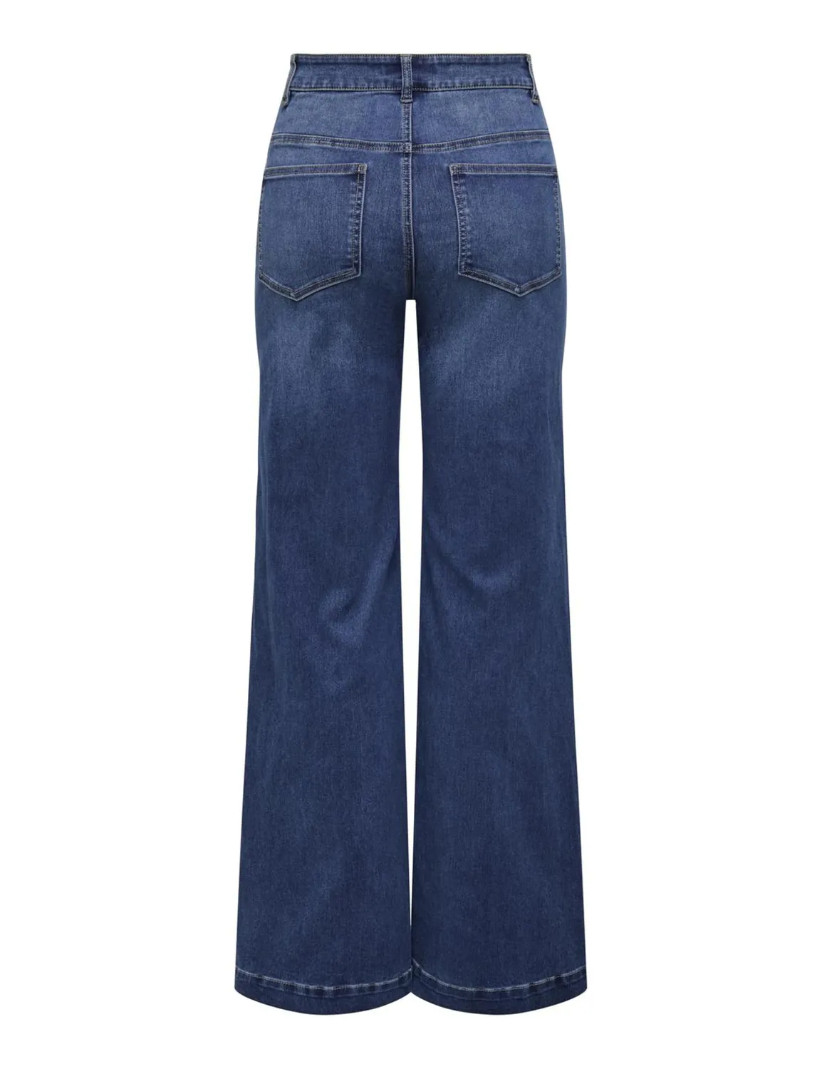Only Onlcomet jeans donna wide leg vita media