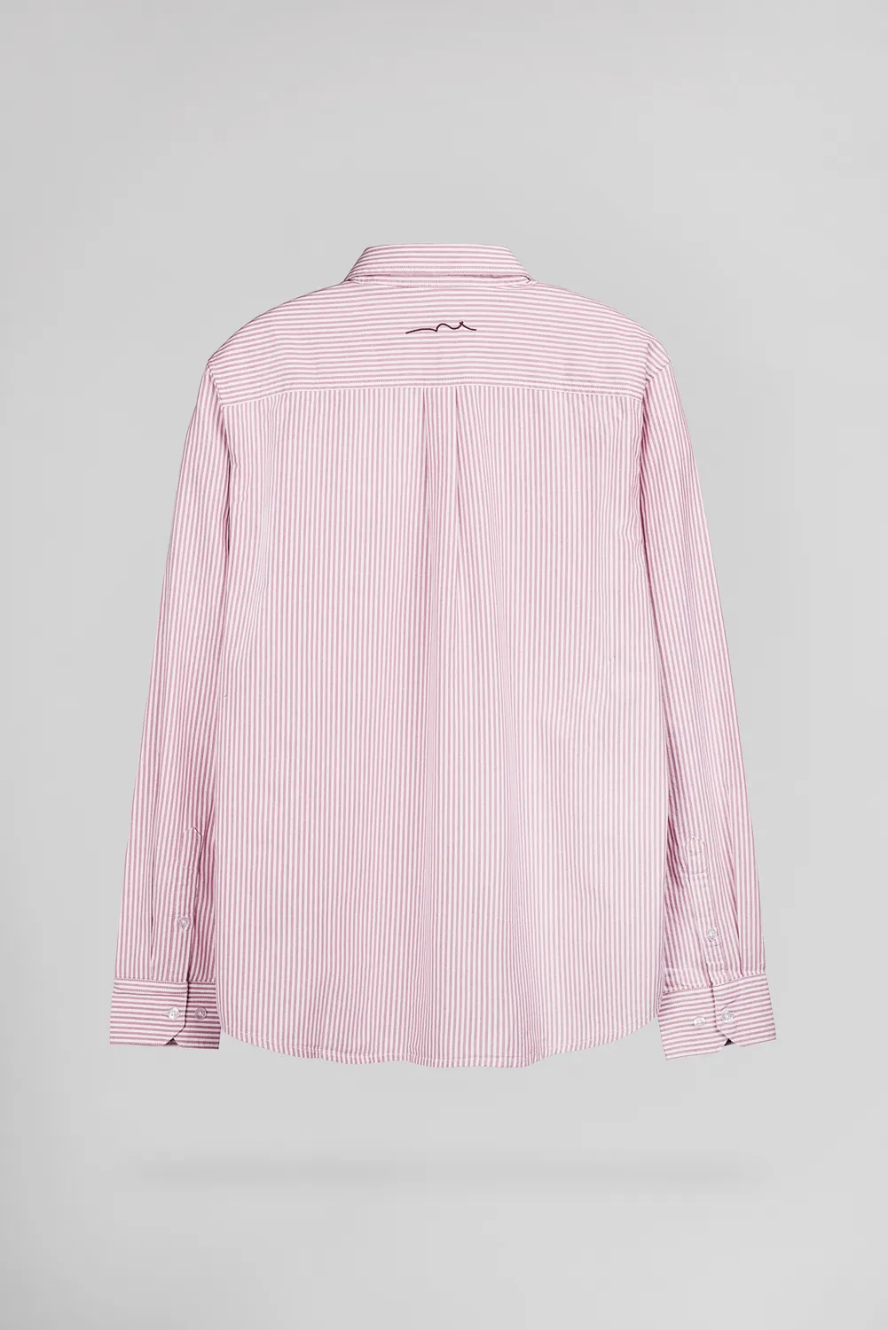 Teddy Smith C-Stanley ML camicia uomo oxford righe rosse