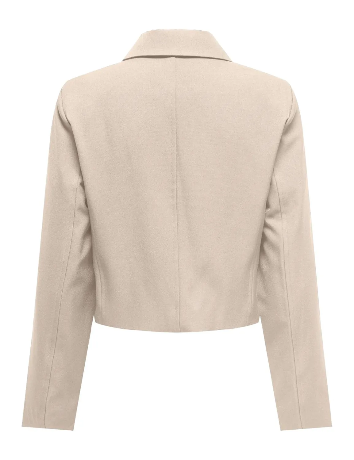 ONLY Onlhelene Life L/S Zip Jacket Cc Tlr Giacca Bianco Grigio 42