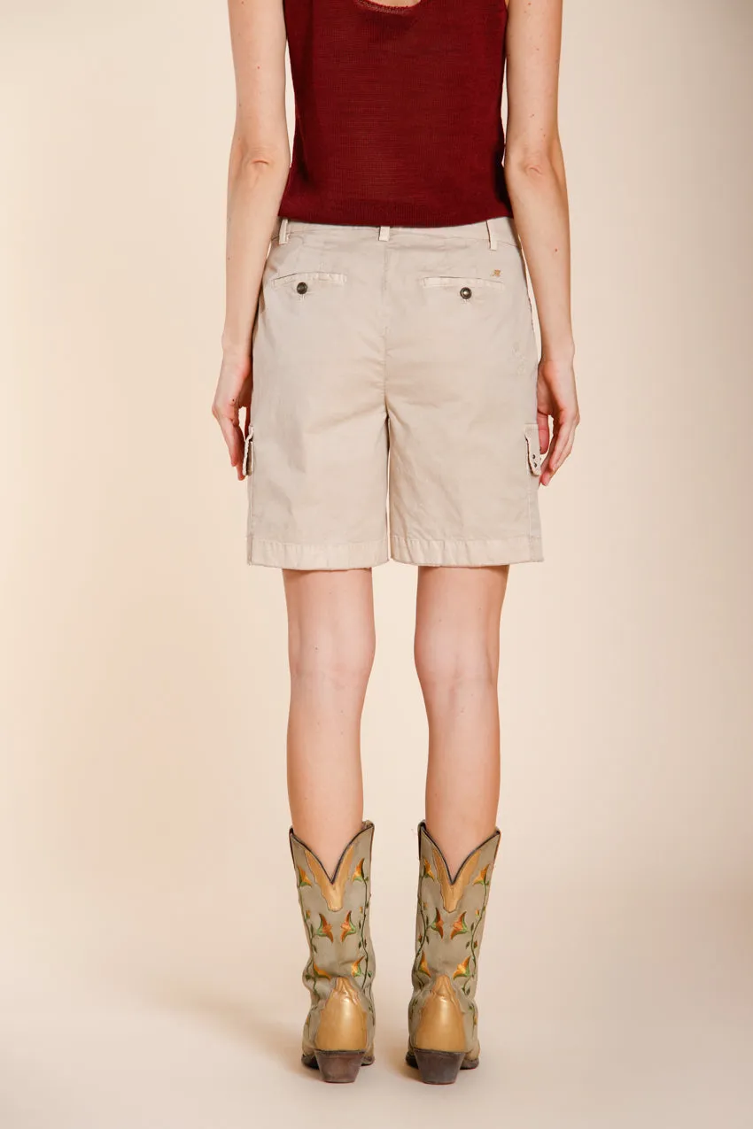 Mason's Chile bermuda cargo burro slim fit donna