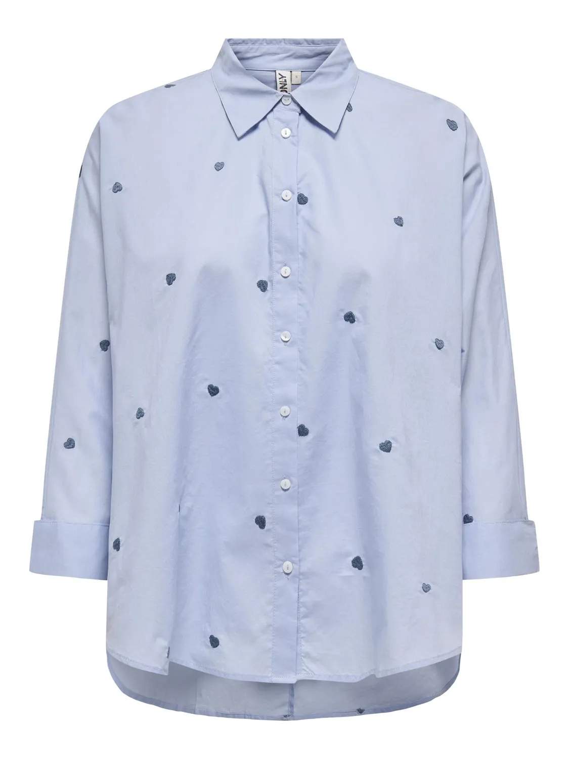 ONLY Onlnew camicia bianca box fit cotone XS