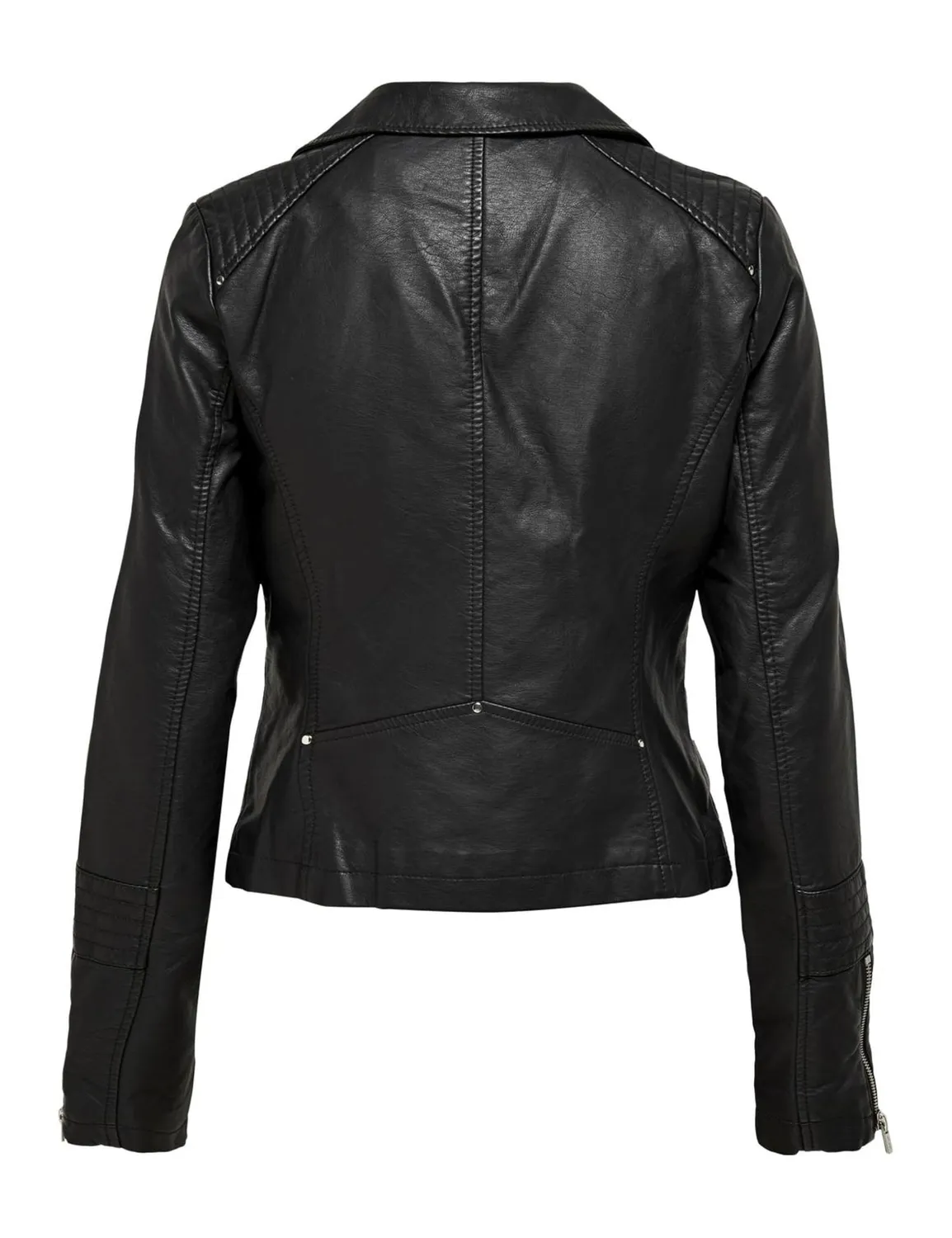 ONLY ONLGEMMA Giacca Ecopelle Donna Nero 36
