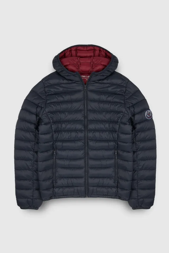 Teddy Smith Blighter piumino leggero dark navy