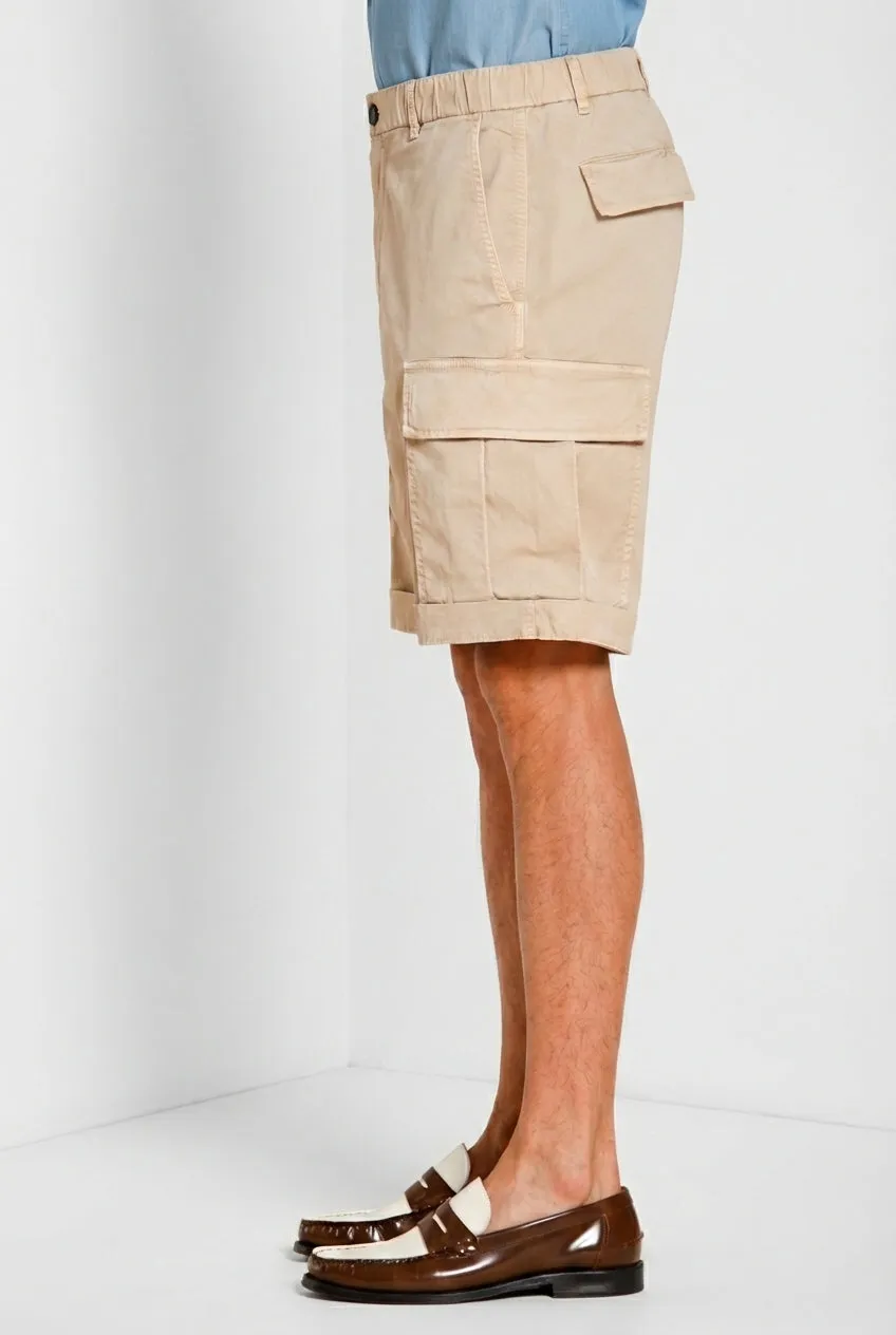 Mason’s Cargo M74 bermuda cargo uomo beige chiaro relaxed