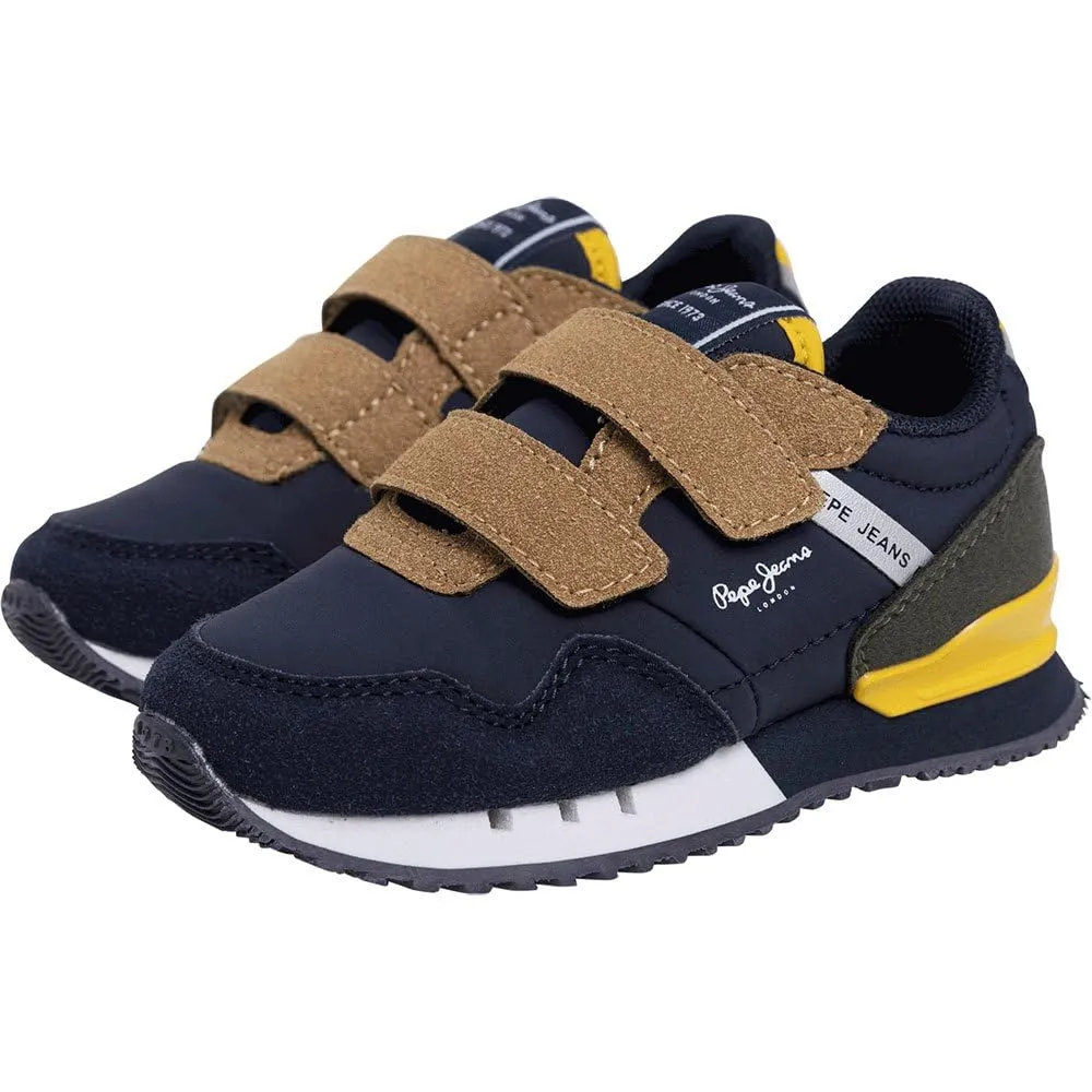 Pepe Jeans London Class BK Sneaker Bimbo 30 EU Nere