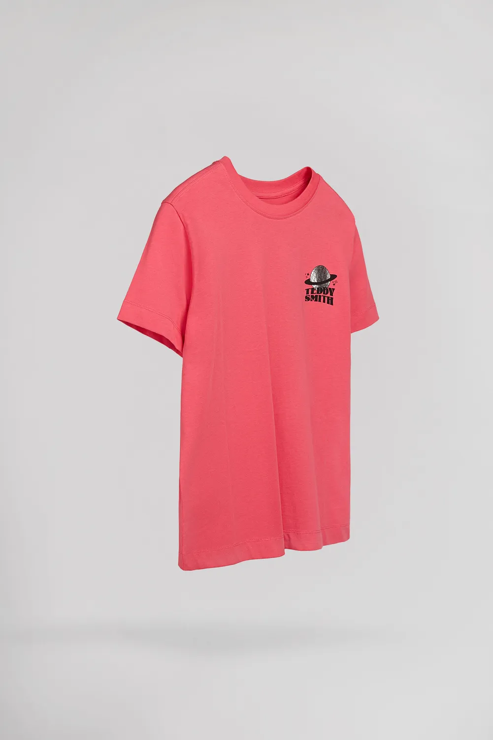 Teddy Smith T-Flow JR t-shirt rosa bambina