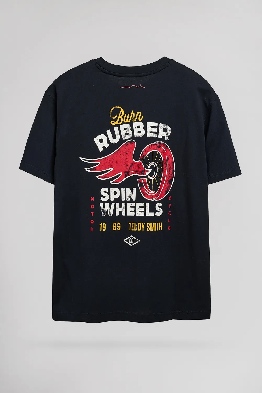 Teddy Smith Rubber T-Rubber MC t-shirt dark navy