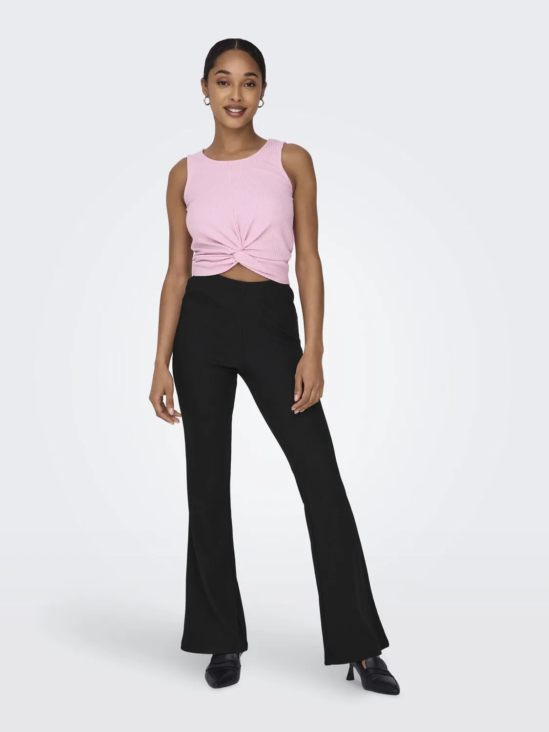ONLY Onlfever Pantaloni Flare Costine S/30