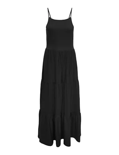 ONLY Onlbloom Life Strap abito maxi jersey