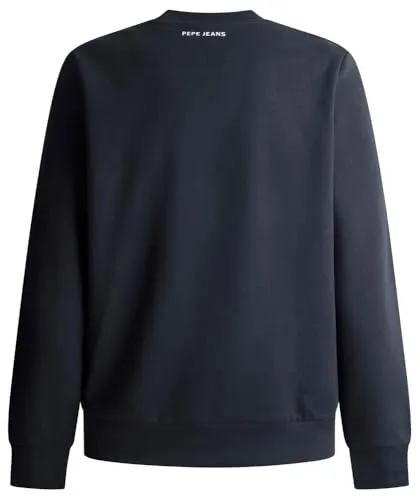 Pepe Jeans RBR Team Logo Crew felpa uomo XL blu dulwich