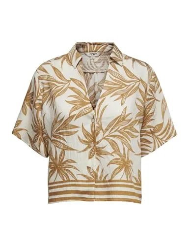 ONLY Onlizzy S/S camicia Cloud Dancer XS