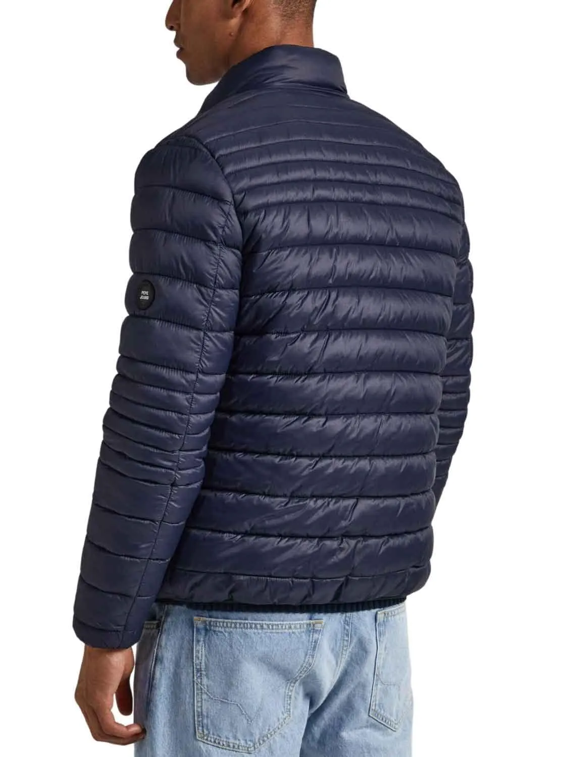 Pepe Jeans Balle piumino uomo L blu nylon riciclato