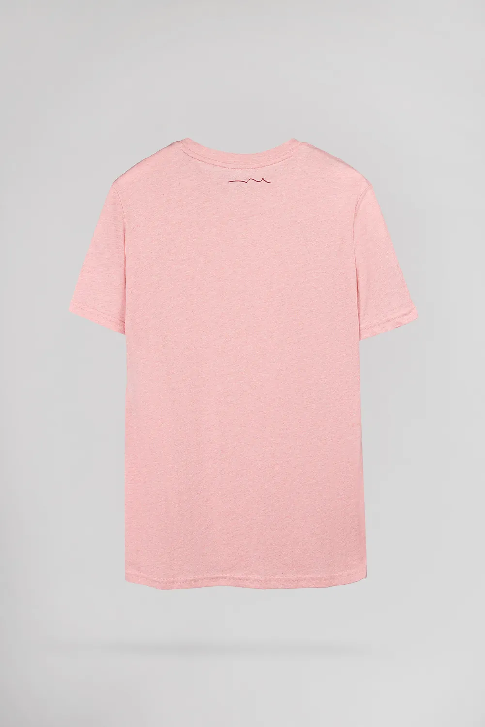 Teddy Smith T-Narvik t-shirt uomo rosa pastel chiné