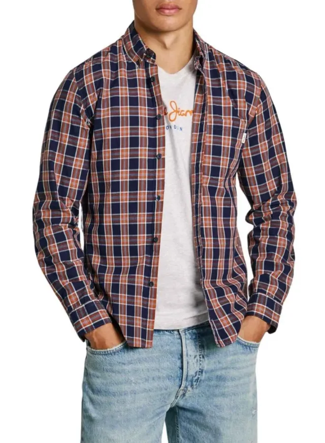 Pepe Jeans Morgan jeans uomo blu denim elasticizzato