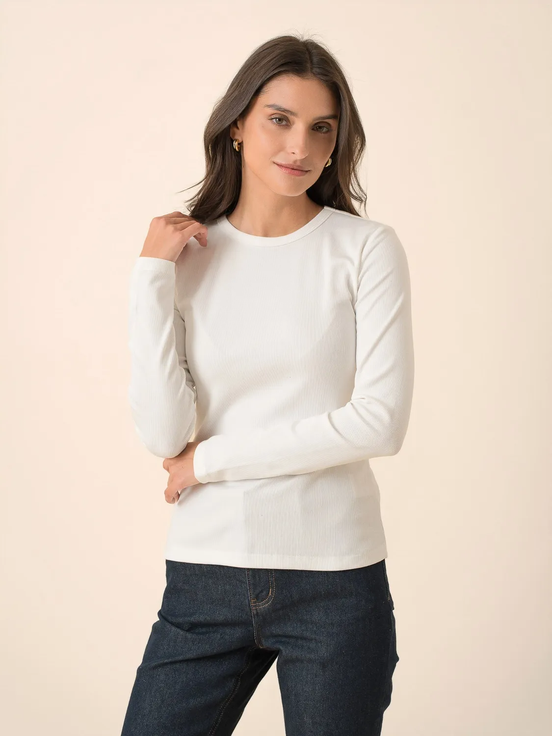 Oraije Olga t-shirt bianca cotone