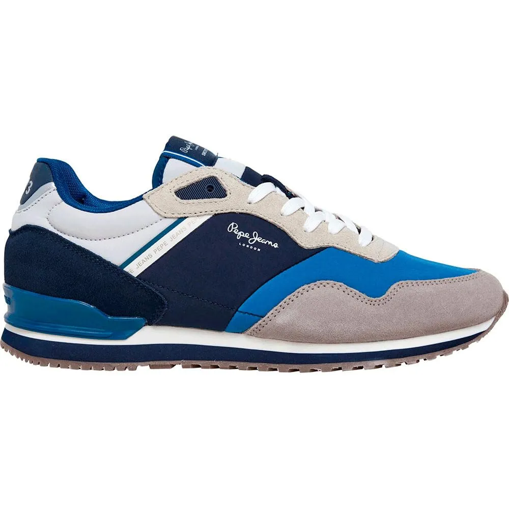 Pepe Jeans London Link Sneakers Grigie 46 EU Pelle